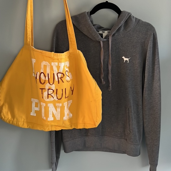 Pink by Victoria Secret Bundle Sweatshirts and Bag - Picture 7 of 16